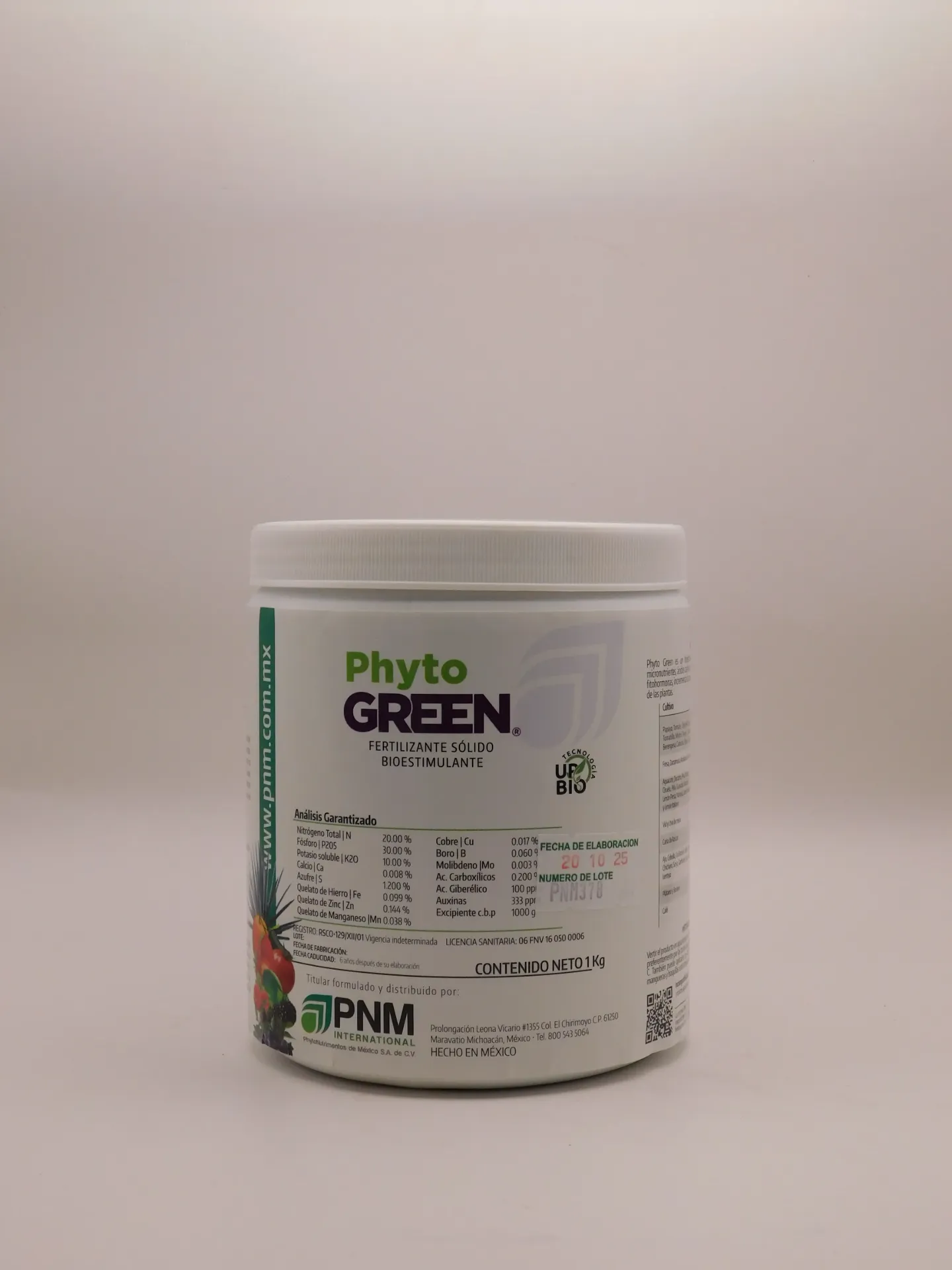 [PG01] Phyto Green